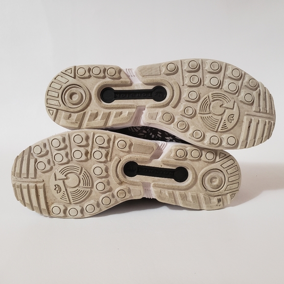 Adidas ZX Flux Torsion rare camo running shoes mens size 8.5 womens size 10 - Picture 7 of 10